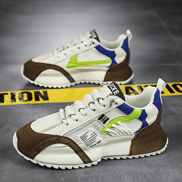Breathable Casual Versatile Sneaker Men's Work Driving Work Platform Dad Shoes - Image 10