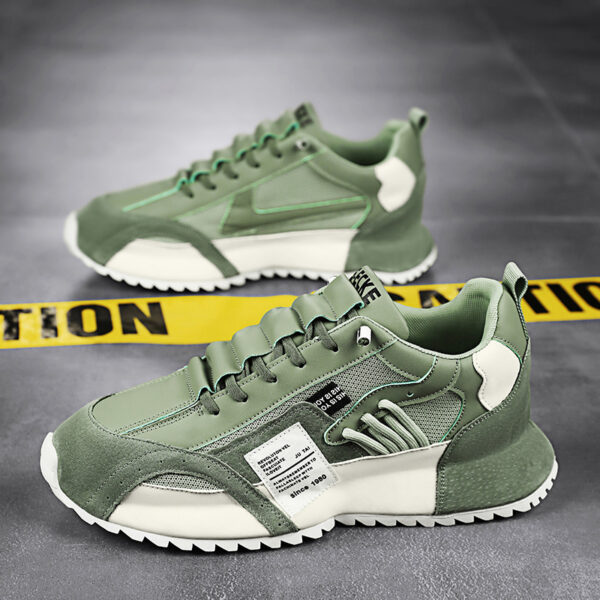 Breathable Casual Versatile Sneaker Men's Work Driving Work Platform Dad Shoes - Image 7