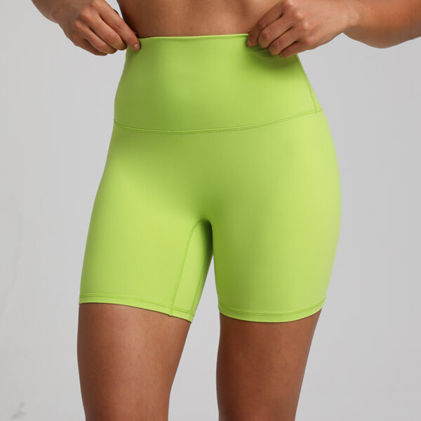 Nude Feel Yoga Quick-drying Breathable Slim Fit Sports Shorts - Image 6