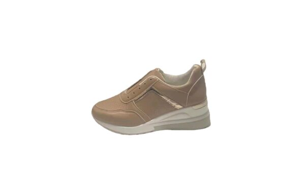 Sneakers Platform Wedge Heel Casual Shoes Lace-up Mesh Sneakers - Image 9