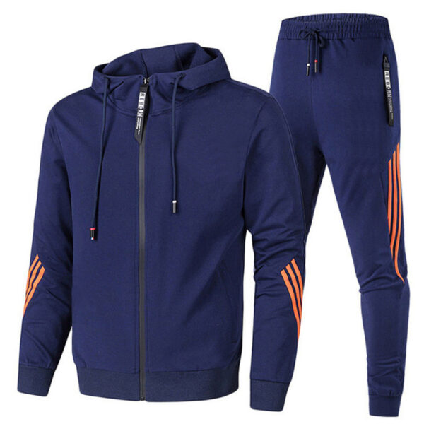 Spring And Autumn New Men's Leisure Sports Suit - Image 7