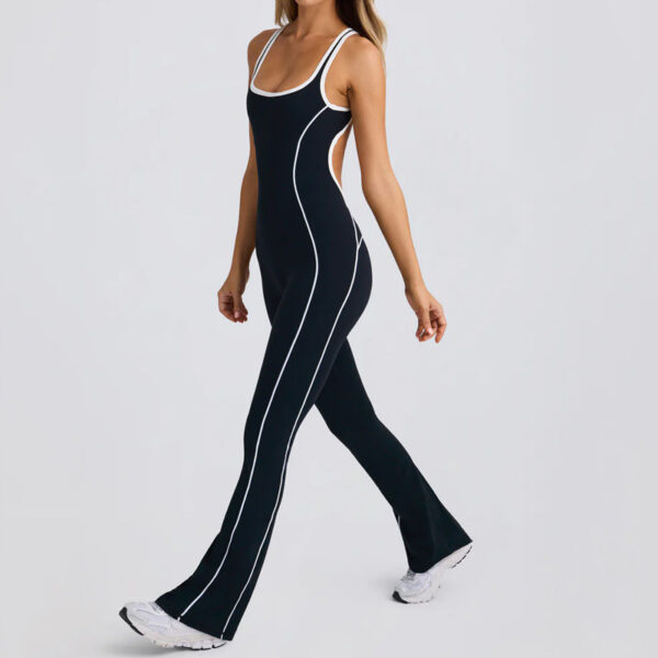 Yoga Jumpsuit Women's Beauty Back Color Matching - Image 2