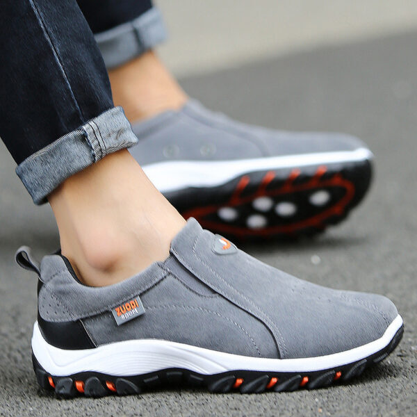 Hiking thick bottom sports travel shoes trend men's shoes - Image 5