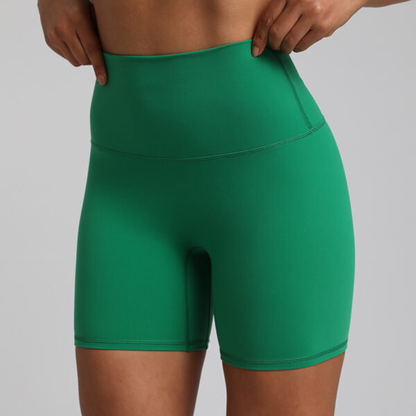 Nude Feel Yoga Quick-drying Breathable Slim Fit Sports Shorts - Image 2