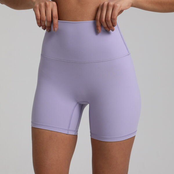 Nude Feel Yoga Quick-drying Breathable Slim Fit Sports Shorts - Image 10