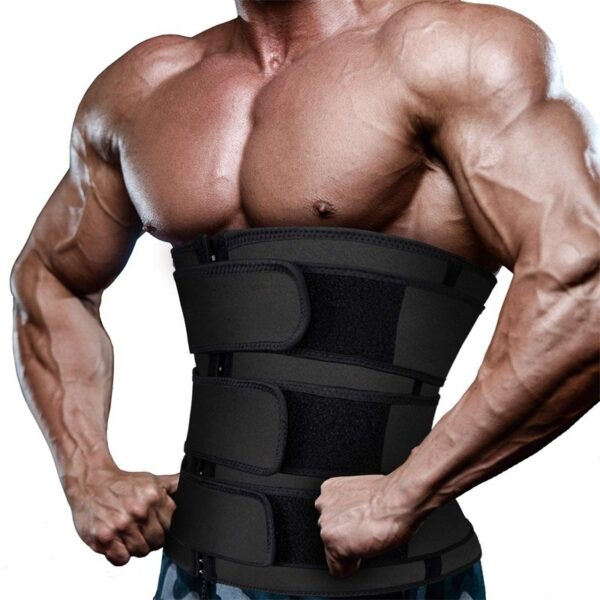 Shapewear Men's Sports Fitness Waist Belt Corset Slimming Belt - Image 6