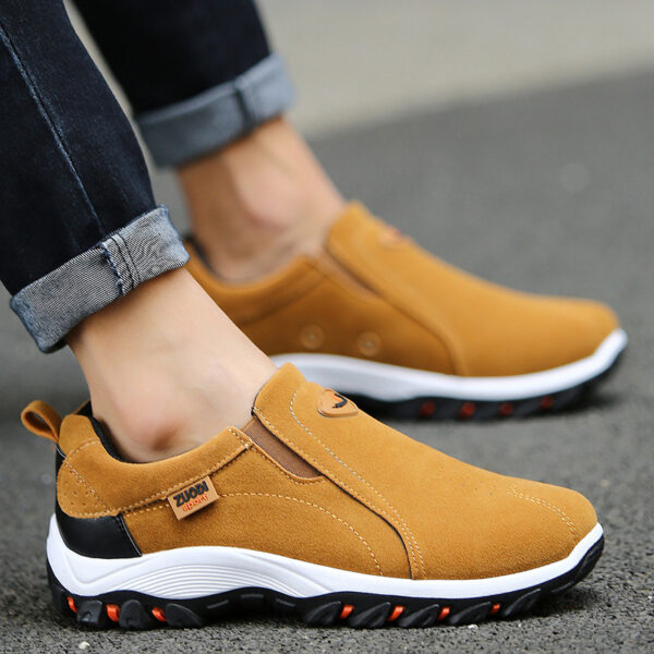 Hiking thick bottom sports travel shoes trend men's shoes - Image 2