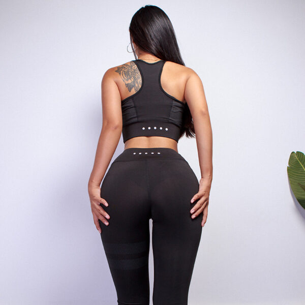 Women's Clothing Winter New Solid Color Fitness Yoga Clothes - Image 3