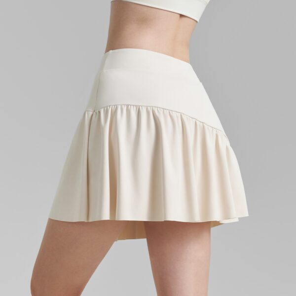 Pleated Fitness Yoga Skirts Sports Tennis Skirt - Image 6