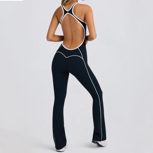 Yoga Jumpsuit Women's Beauty Back Color Matching - Image 5