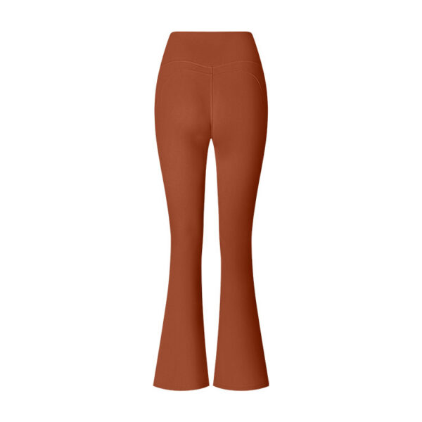 Women's Flared Pants Yoga High Waist Slim Tight Trousers Fitness Sports Clothing - Image 9