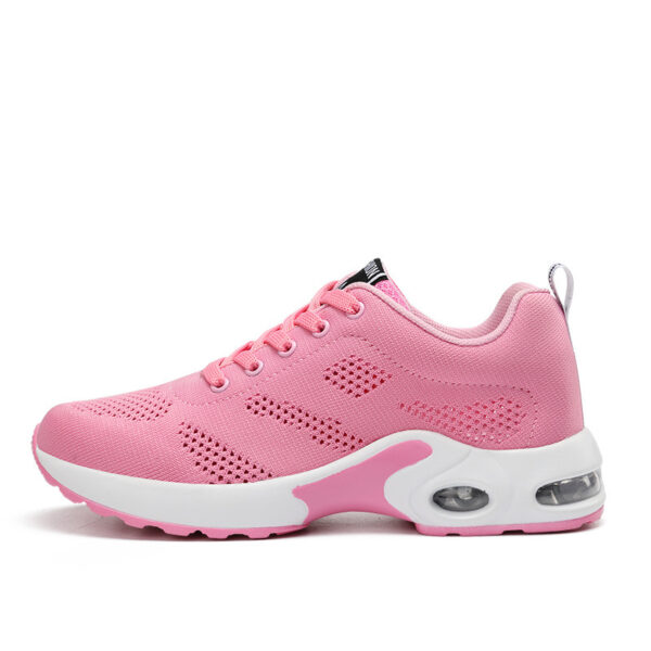 Casual Shoes Breathable Lightweight Mother Shoes Lace-up Cushioned Sneakers Women - Image 3