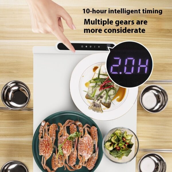 Silicone Folding Dishes Warming Keeping Plate Household Multi-function Heat Preservation Food Artifact Dining Table Cushion - Image 3