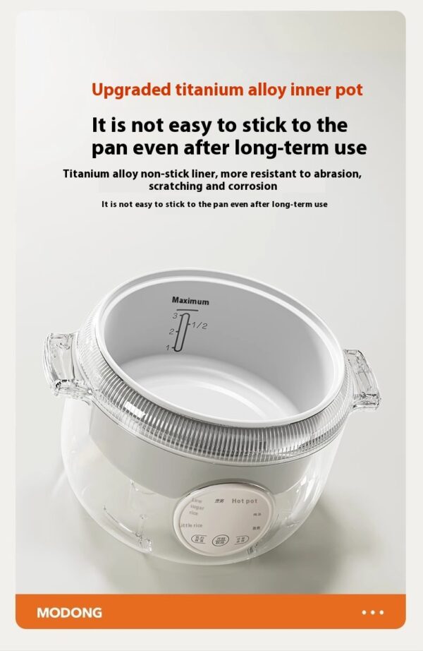 Intelligent Mini Multifunctional Rice Cooker - Image 6