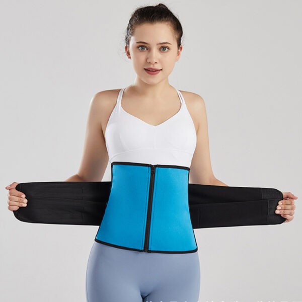 Tummy Sweat Shapewear Bodysuits Women Waist Trainer Slimming 2-3 Belts Workout Shaper Corset - Image 7