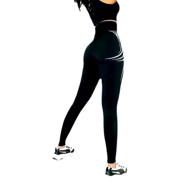 New Seamless Black Yoga Pants Women - Image 3