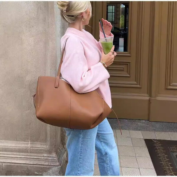 Sweet Crew Neck Pullover Sweater Winter Fashion Loose Long-sleeved Tops For Women Clothing - Image 5
