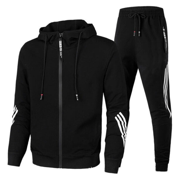 Spring And Autumn New Men's Leisure Sports Suit - Image 3