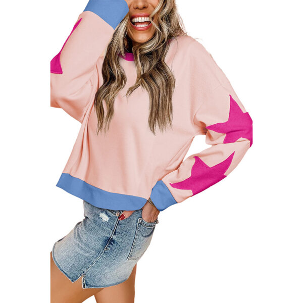Women's Fashion XINGX Patch Knitted Top - Image 2