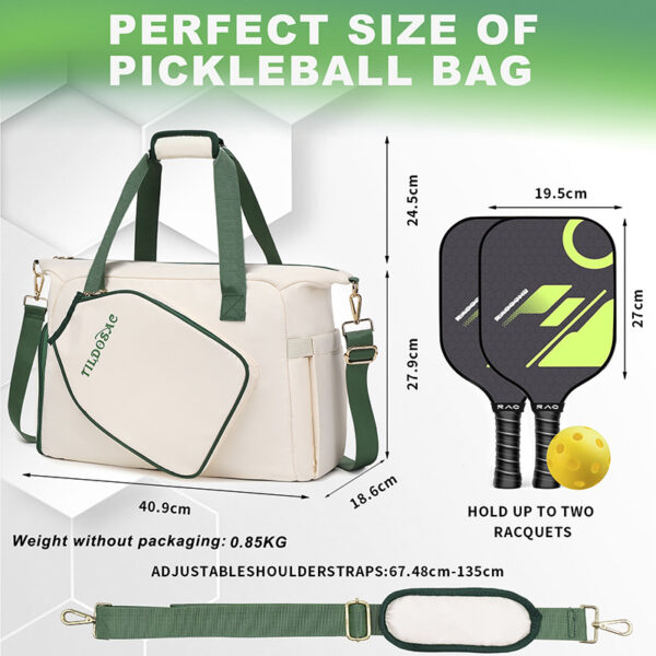 Composite Nylon Outdoor Sports Trend Multifunctional Portable Tennis Pack - Image 5