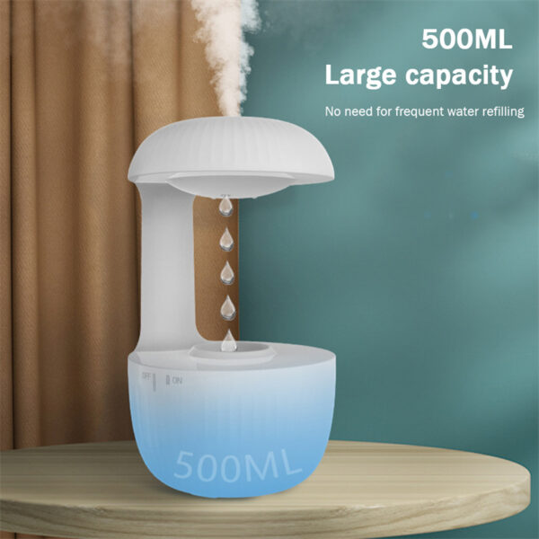 Anti-gravity Air Humidifier Mute Countercurrent Humidifier Levitating Water Drops Cool Mist Maker Fogger Relieve Fatigue - Image 7