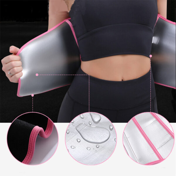 Waist Trainer For Women Back Support Band & Tummy Control Body Shaper Sweat Weight Loss Shapewear - Image 9