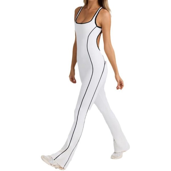 Yoga Jumpsuit Women's Beauty Back Color Matching - Image 3