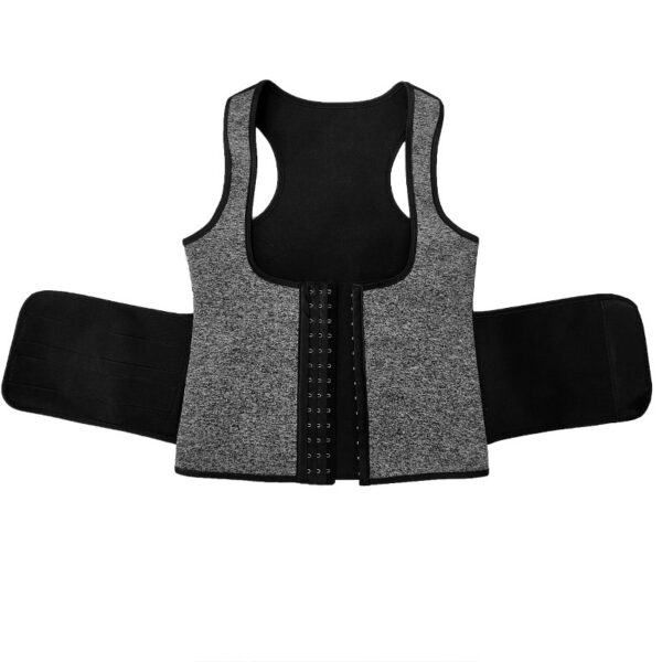 Neopren Waist Trainer For Women Workout Trimmer Belt Sauna Sweat Corset Cincher - Image 5