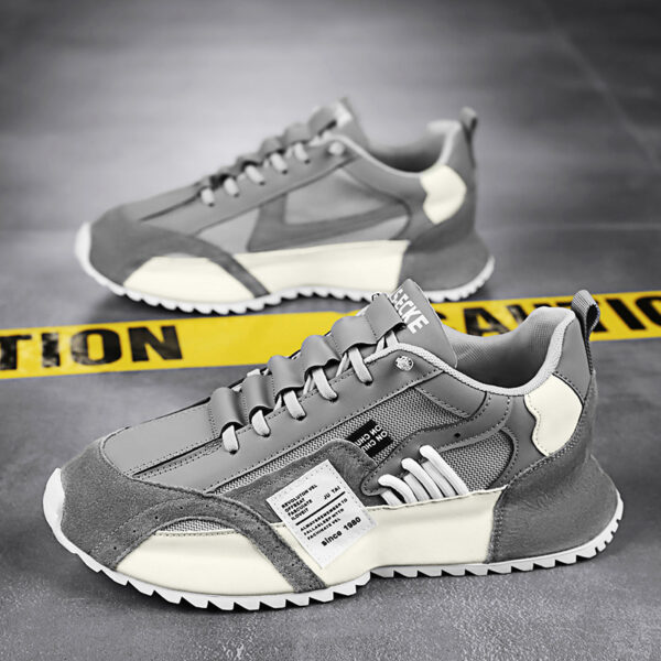 Breathable Casual Versatile Sneaker Men's Work Driving Work Platform Dad Shoes - Image 6
