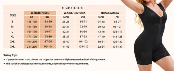 Fajas Colombianas Shapewear For Women Tummy Control Post Surgery Full Body Shaper Butt Lifter With Zipper Crotch Skimsbodysuits Elegant Fajas Melibelt Bodysuitfajashaper - Image 7