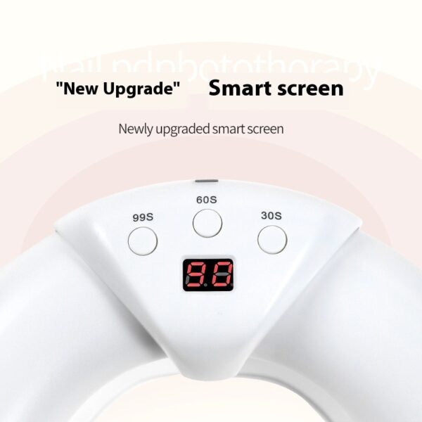 Nail Quick-Drying Crescent U Small Hot Lamp Phototherapy Machine - Image 4