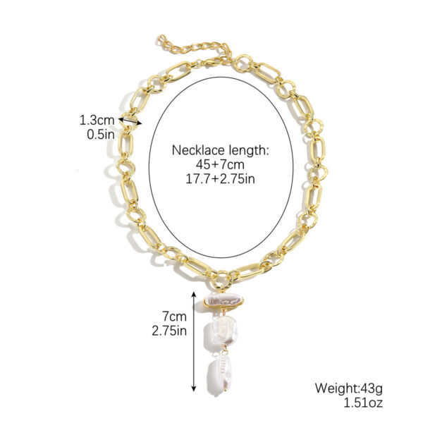 Light Luxury High-grade Long Pearl Sweater Chain - Image 2