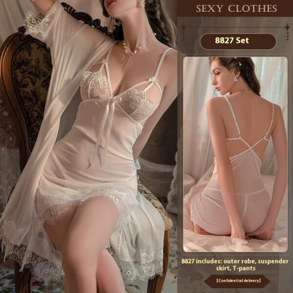 New Sexy Lingerie Sexy Night Skirt Suit - Image 5