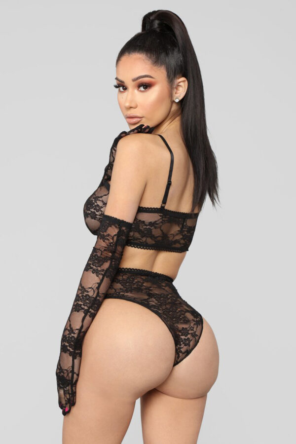 Sexy lingerie lace nightdress - Image 7