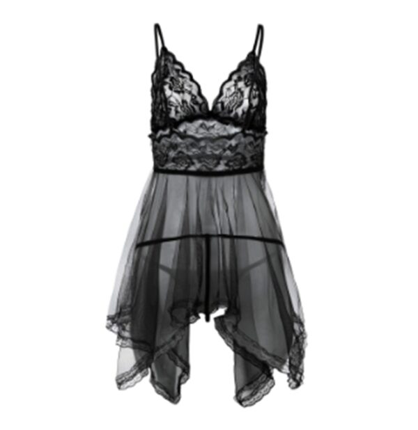 Sexy Lingerie Sexy Lingerie Front Slit Nightdress - Image 7