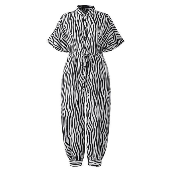 Retro jumpsuit - button jumpsuit - Image 5