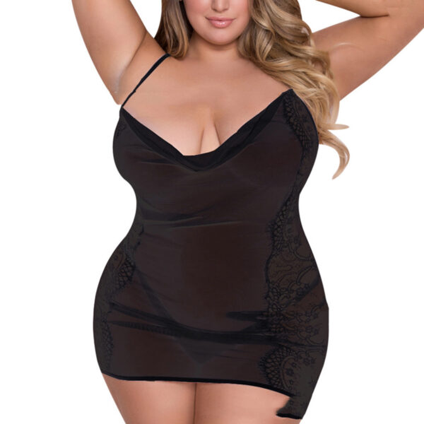 Sexy Suit Lace Perspective Fat Sexy Lingerie - Image 4