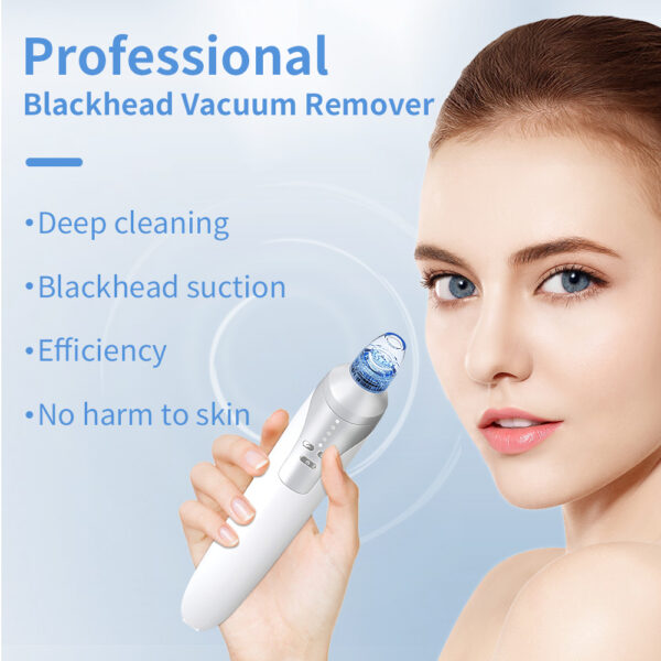 Blackhead Suction Instrument, Electric Blackhead Suction Artifact, Blackhead Removal Instrument, Home Use Beauty Instrument For Sucking Blackheads And Acne - Image 3