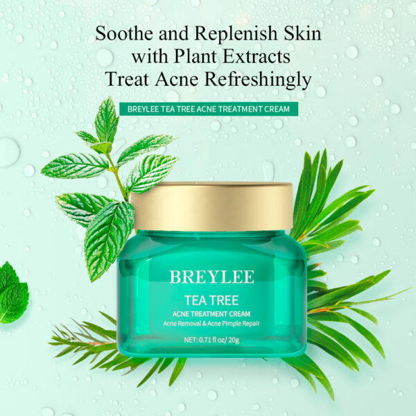 Tea Tree Cream Skin Face Neck Cream 20g - Image 2