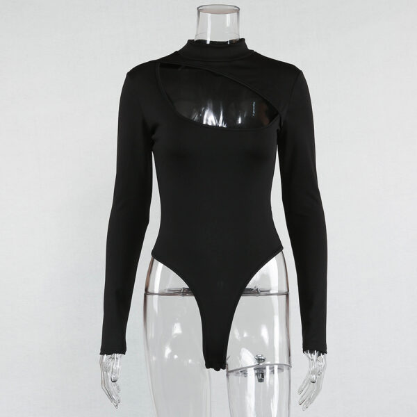 Women's Long-sleeved Jumpsuit Sexy Hollow Jumpsuit - Image 8