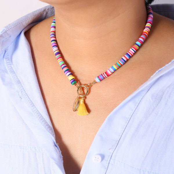 Bohemian Shell Necklace Female Tassel Wild Sweet Necklace - Image 2