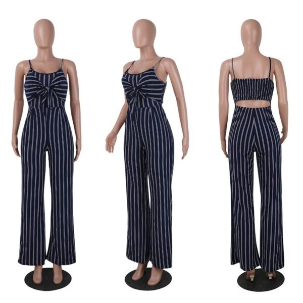 Striped Jumpsuit - Image 3