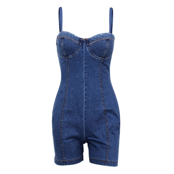 NBack Tube Top Suspender Jumpsuit Jumpsuit - Image 3