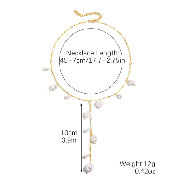 Light Luxury High-grade Long Pearl Sweater Chain - Image 6