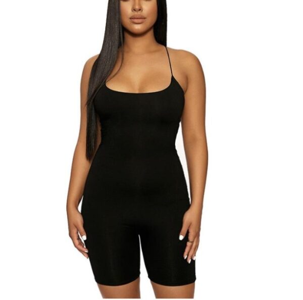Street Slim Jumpsuit Pants Suspenders Sexy Slim Jumpsuit - Image 2