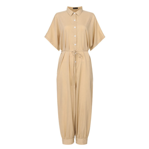 Retro jumpsuit - button jumpsuit - Image 4