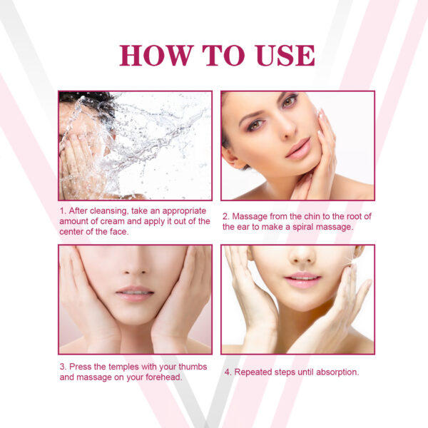 Firming Fine Lines Facial Contour Anti Aging Face Cream - Image 4
