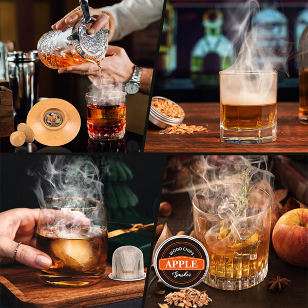 Cocktail Smoked Suit Wood Chips - Image 3