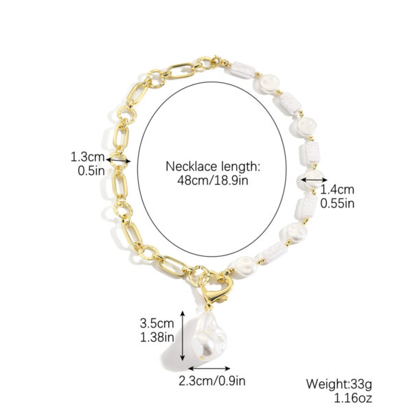 Light Luxury High-grade Long Pearl Sweater Chain - Image 5