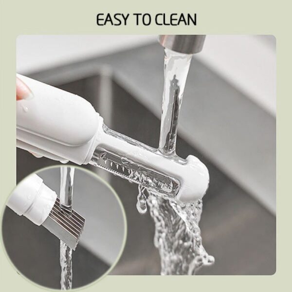 360 Rotating Stainless Steel Peeler 3 In 1 Multifunctional Rotary Paring Knife And Grater Kitchen Gadgets Multifunctional Paring Knife Stainless Steel Paring Knife For Peeling Shredding - Image 10